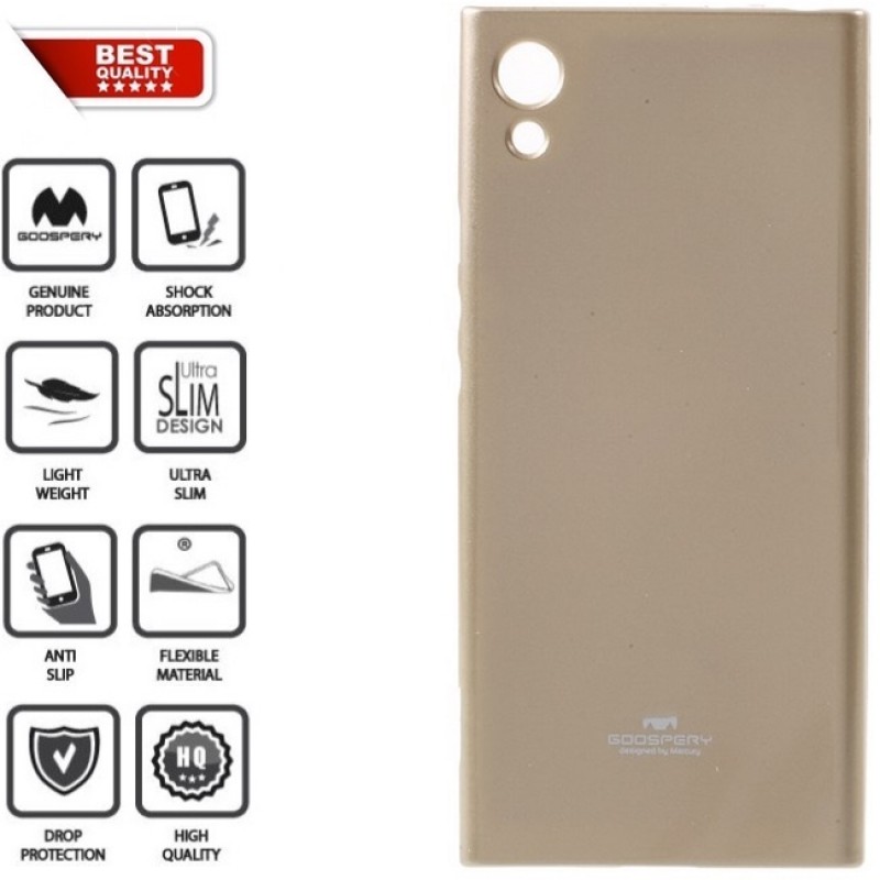 Auksinis goospery silikoninis idėklas (Sony XPERIA XA1) Auksinis goospery silikoninis idėklas (Sony XPERIA XA1)